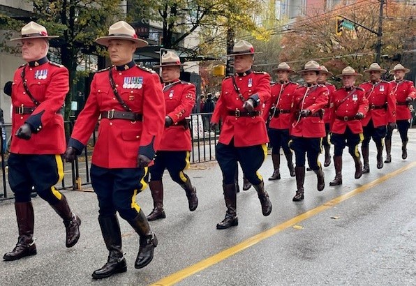 Mounties Parade