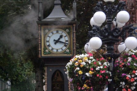 Steamclock in Gastown, Vancouver