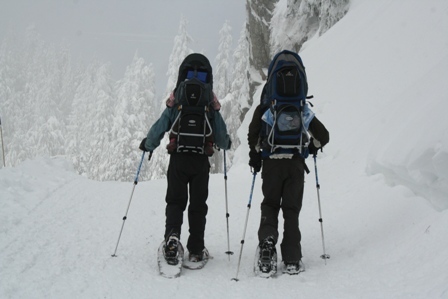 Snowshoeing, Grouse Mountain