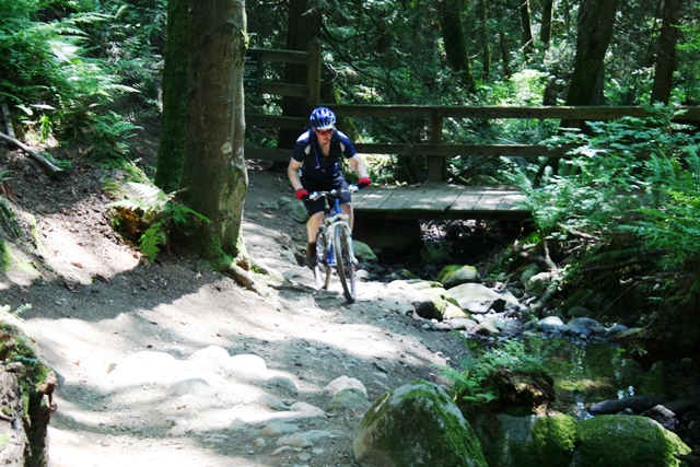 Burnaby Mountain Radfahrer