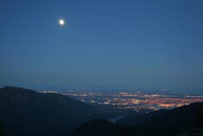 Blick auf Vancouver von den Lions