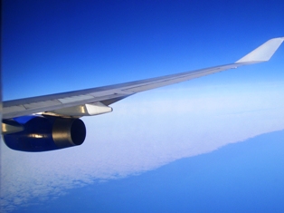 Anflug auf Kanada