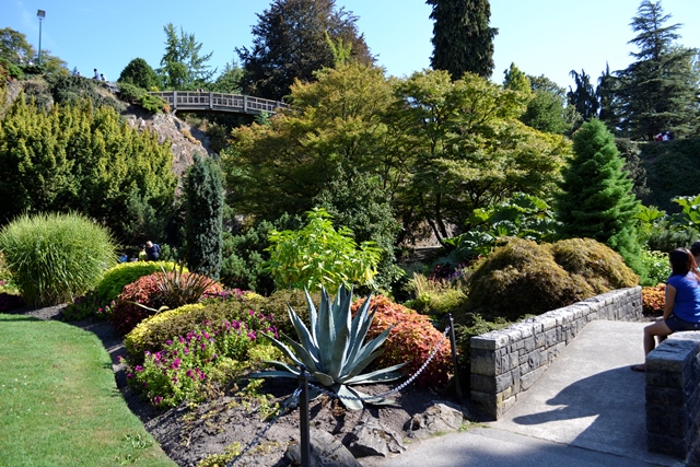 Queen Elizabeth Park, Gartenanlage