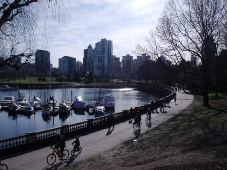 Radfahren Stanley Park