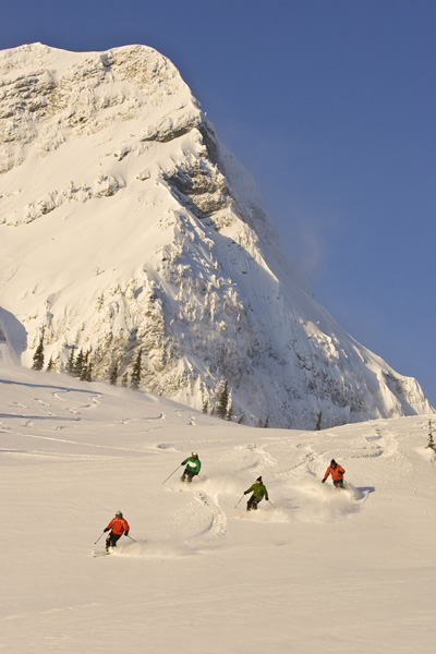 Skifahren in Fernie, BC