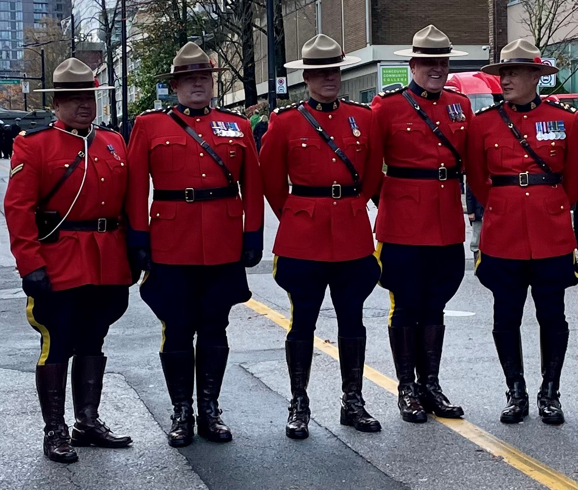 Mounties in Vancouver