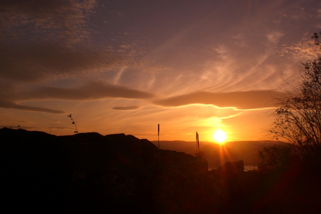 Okanagan, Sonnenuntergang
