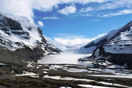 Athabasca Gletscher, Rocky Mountains