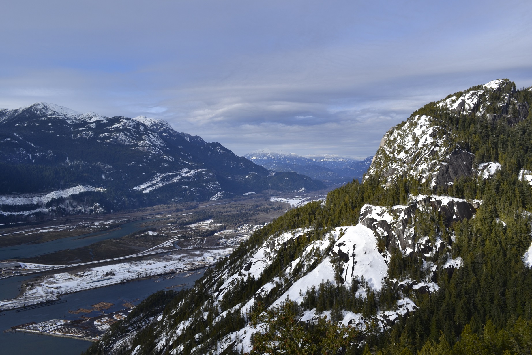 Sea To Sky Gondola, Ausblick auf den Howe Sound