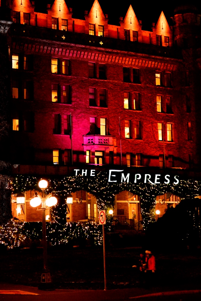 Victoria - Empress Hotel zur Weihnachtszeit