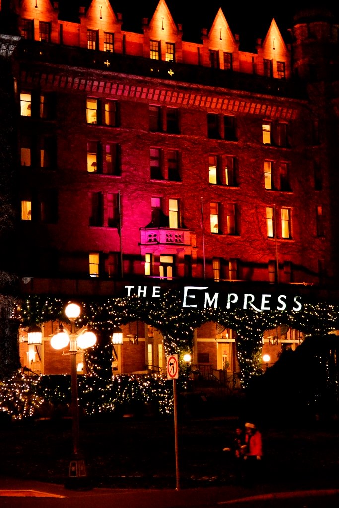 Victoria - Empress Hotel zur Weihnachtszeit